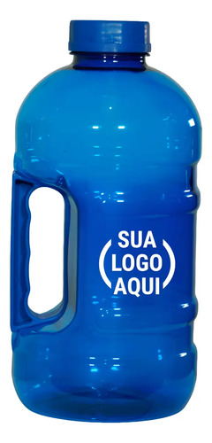 Garrafa Galão De Água 1800ml Personalizado - Kit Com 05
